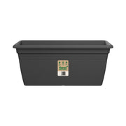 VASO FIORIERA MEDITERRAN TERRACE TROUGH 80CM ANTRACITE