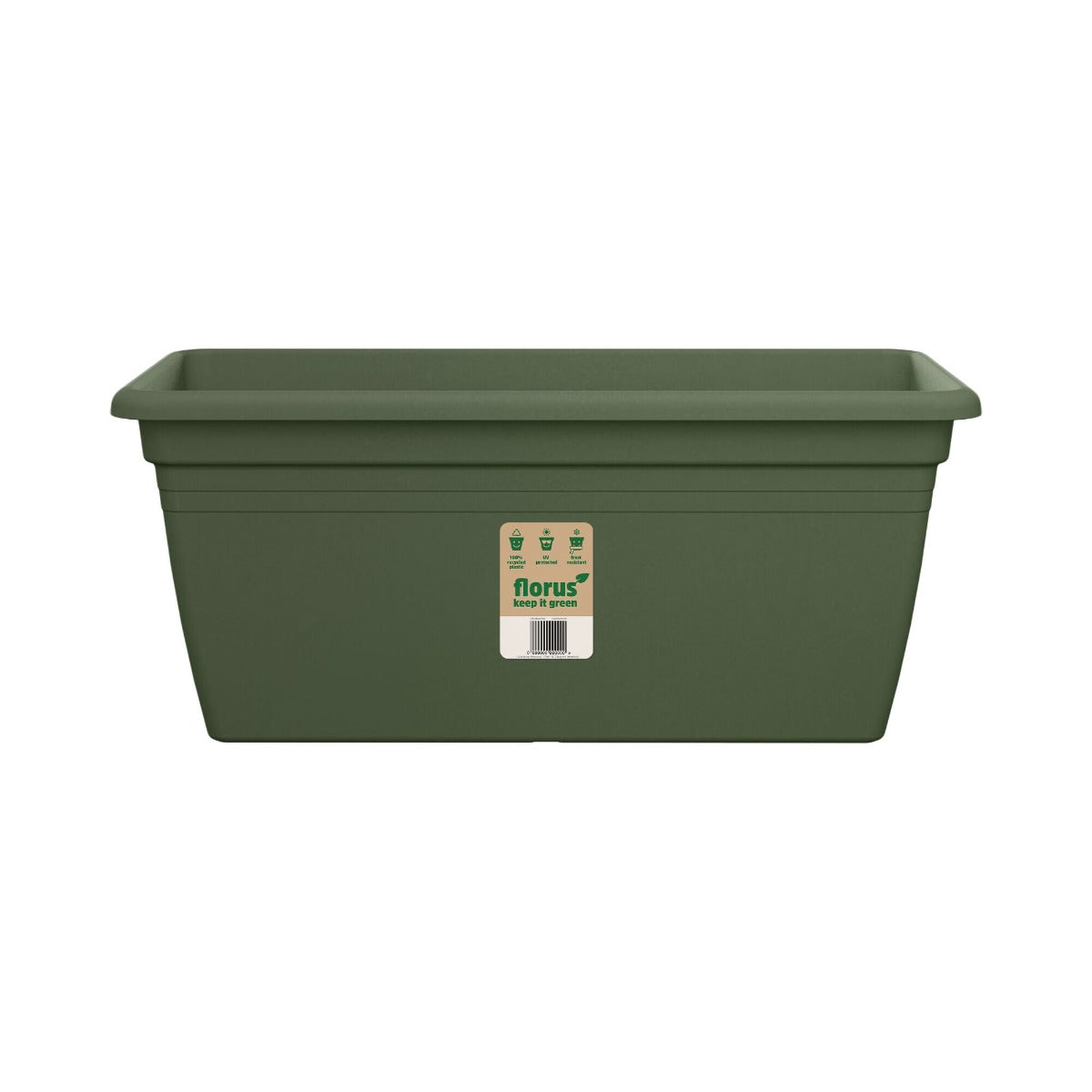 VASO FIORIERA MEDITERRAN TERRACE TROUGH 60CM VERDE