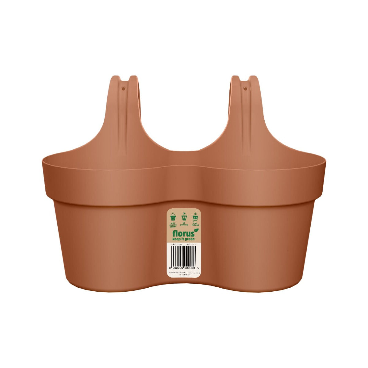 BALCONETTA PARIS BALCONY HANGER DUO TERRACOTTA
