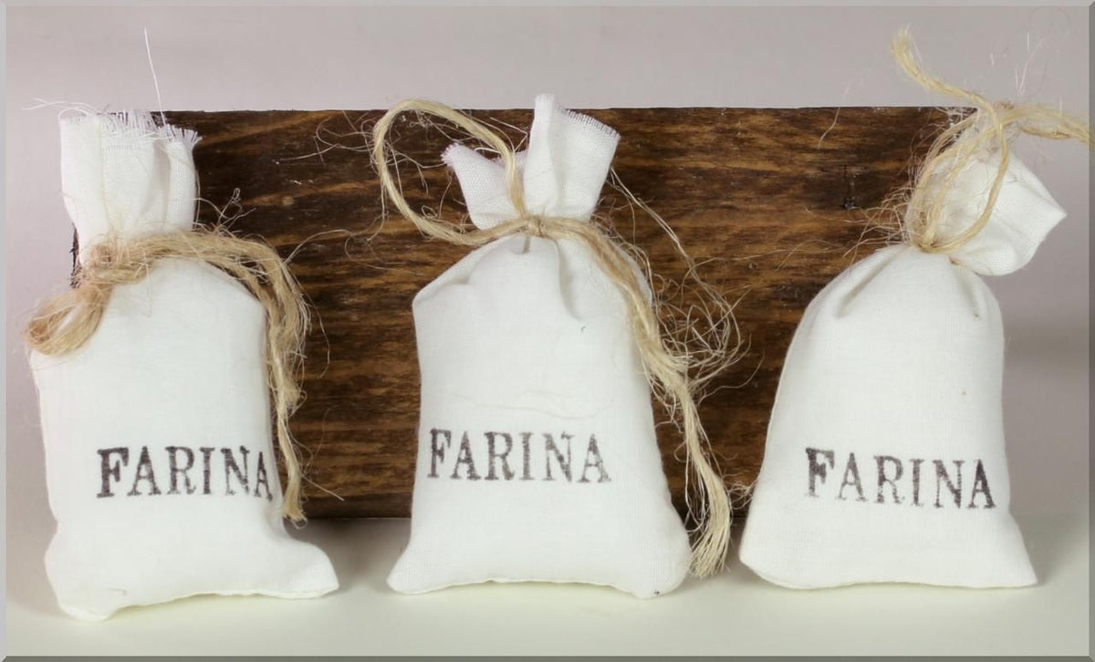 SACCO FARINA CM. 3,5X7 SET 3 PZ