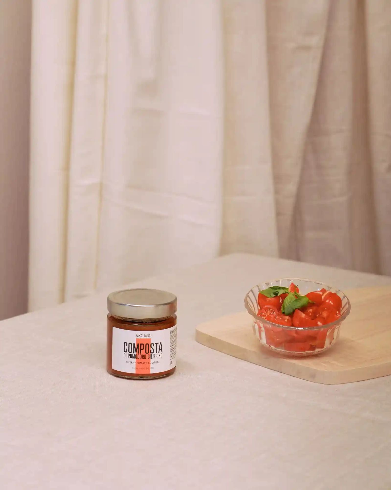 Passo Ladro Composta di Pomodoro Ciliegino Bio, 200g