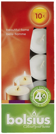 10 TEALIGHTS DA 4 ORE