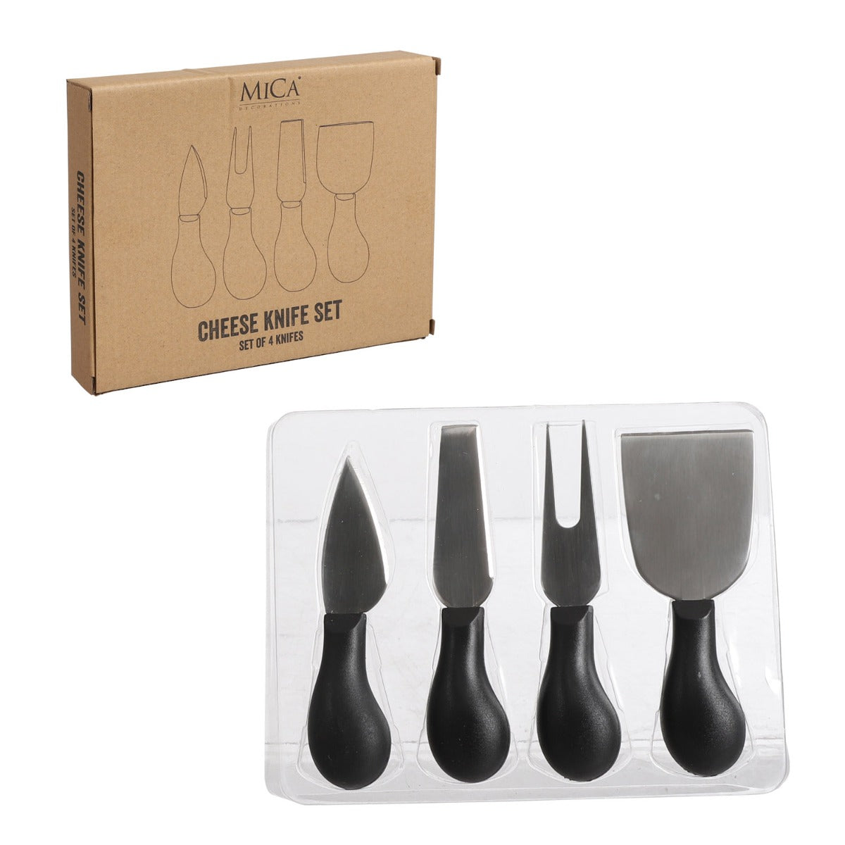 SET  4 COLTELLI DA FORMAGGIO