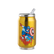 Borraccia Termica Captain America Marvel 300ml Oro EGAN