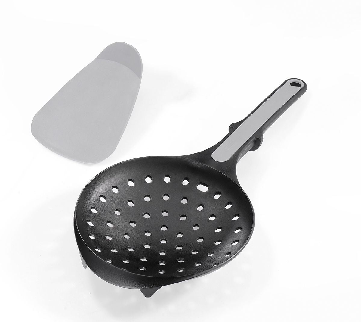 Cucchiaio per Spaetzle SCODEL con Spatola 37.8cm Nero Gefu