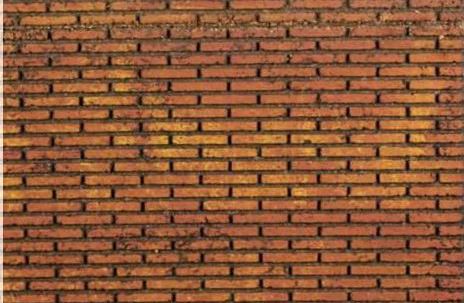 Pannello Sughero Design Muro Mattoni Piccoli 25x12,5x1 cm