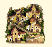 Paesaggio con luci 20x14x18 cm