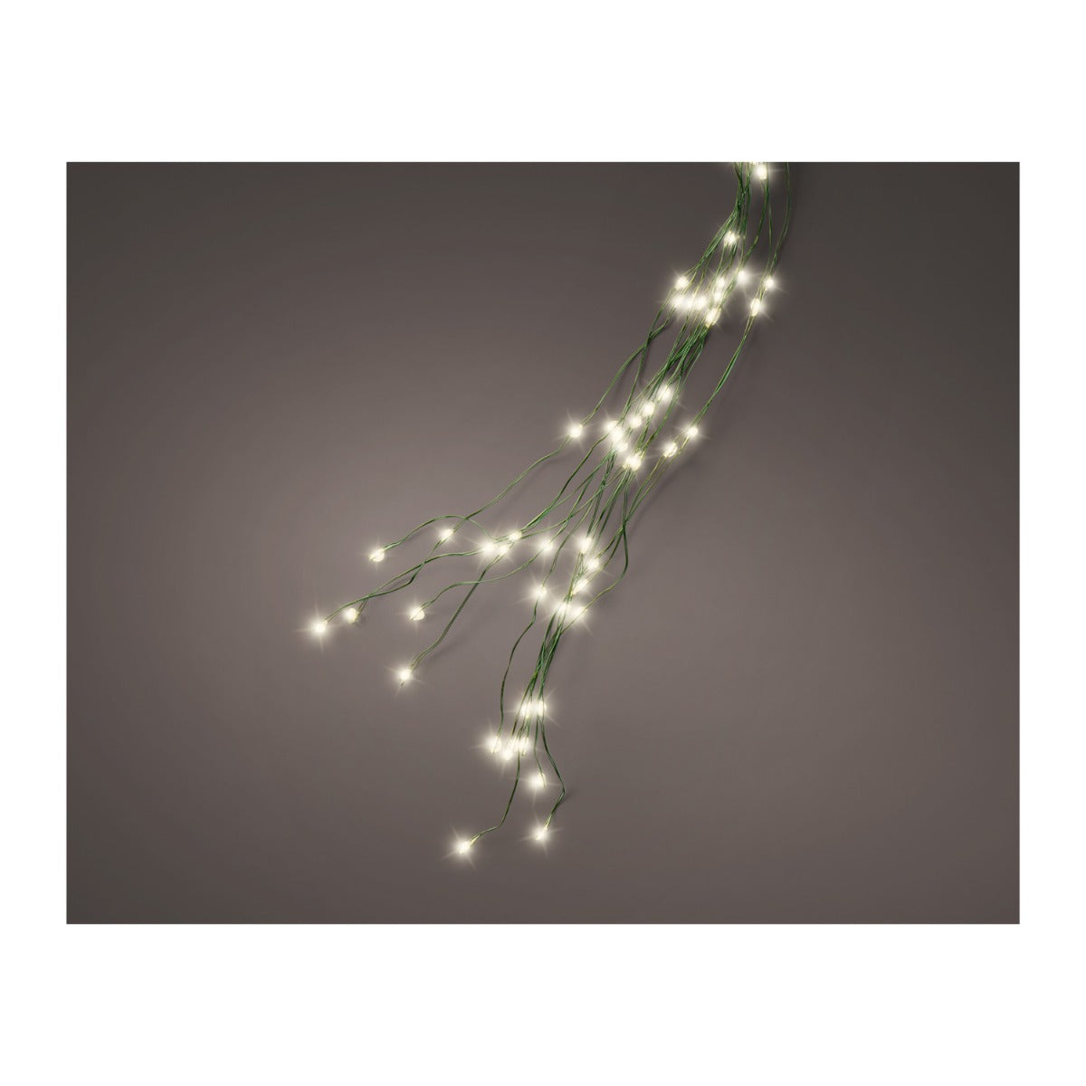 672 MICROLED BIANCO CALDO 210CM PER ALBERO DI NATALE