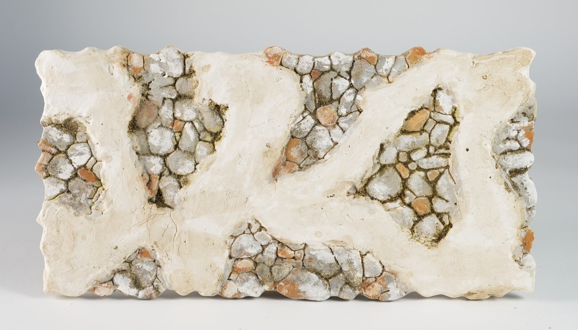 MURO PIETRA MODULARE CM. 30X0,8X15 IN GESSO