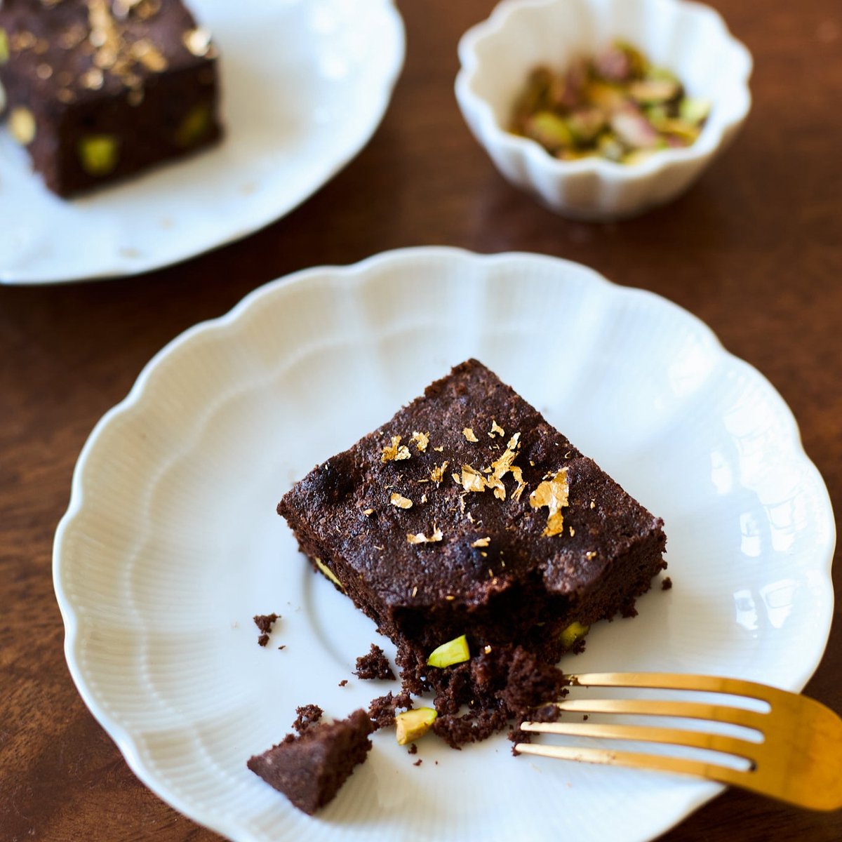 Pineut Preparato per Brownies Dubai Gold Cioccolato Pistacchio Cardamomo Limited Edition