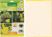 9 TRAPPOLE ADESIVE PER INSETTI 24CM