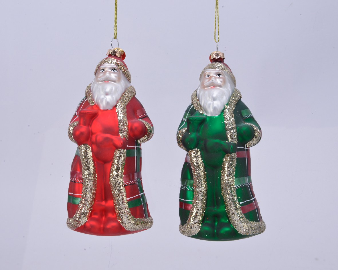BABBO NATALE APPENDIBILE 7X7X15CM ASSORTITO