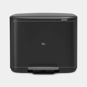 PATTUMIERA A PEDALE BO 36L MATT BLACK