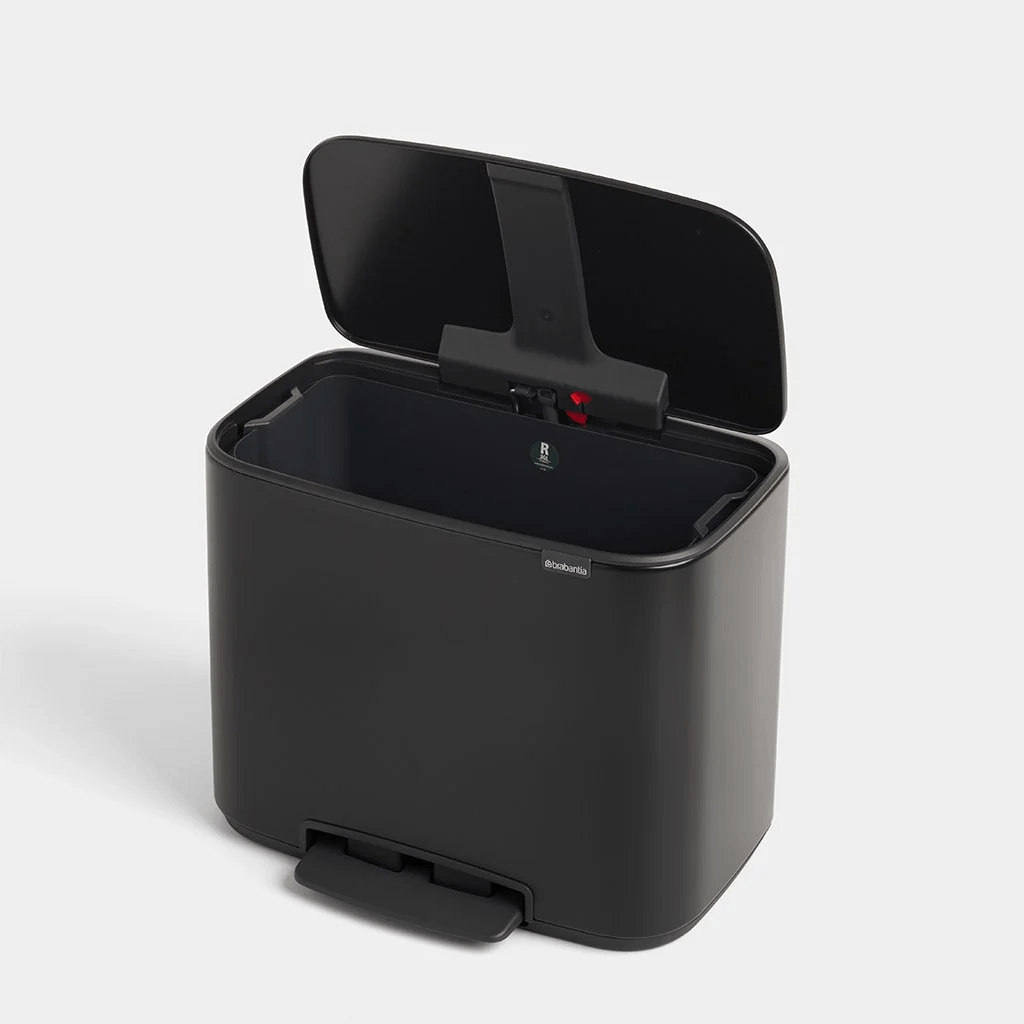 PATTUMIERA A PEDALE BO 36L MATT BLACK
