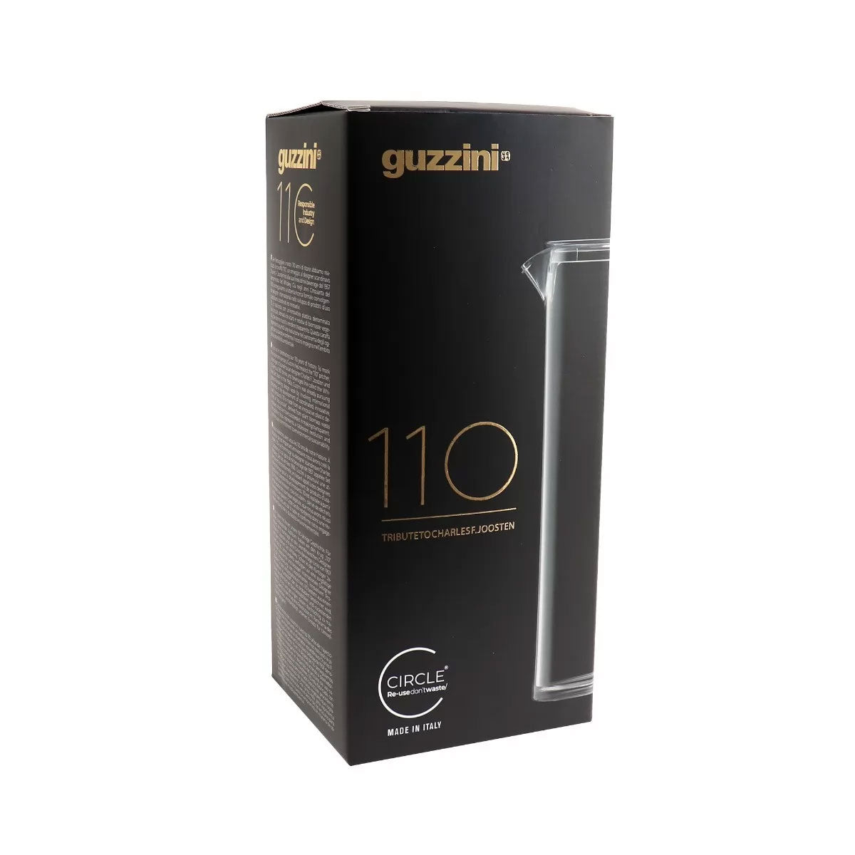 CARAFFA IN VETRO CON COPERCHIO 1700CC