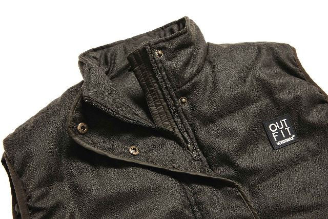 Gilet Uomo L imbottito Verde oliva - Outfit