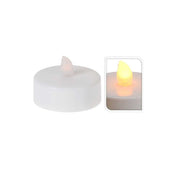 OFFERTA 4 TEA LIGHT BIANCO LED A BATTERIA