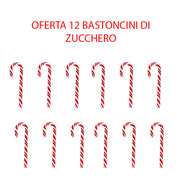 OFFERTA 12 BASTONCINI DI ZUCCHERO XL