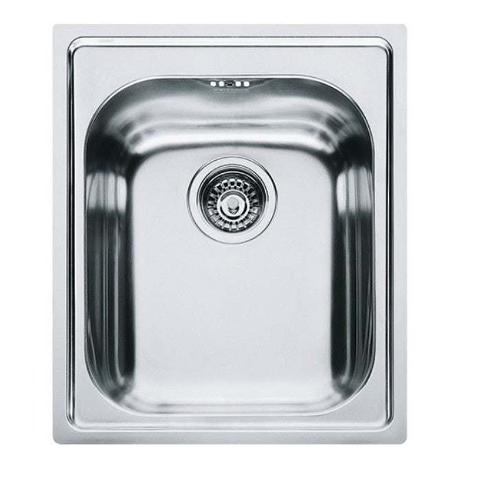 LAVABO A INCASSO ARMONIA AMX 610 INOX SATINATO PER CUCINA COMPONIBILE