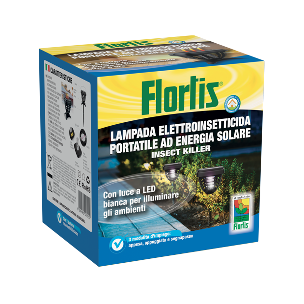 LAMPADA AD ENERGIA SOLARE INSECT KILLER