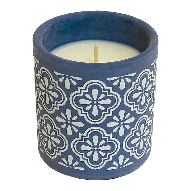 BICCHIERE IN TERRACOTTA CON CITRONELLA - PROVENCE ANTIZANZARE