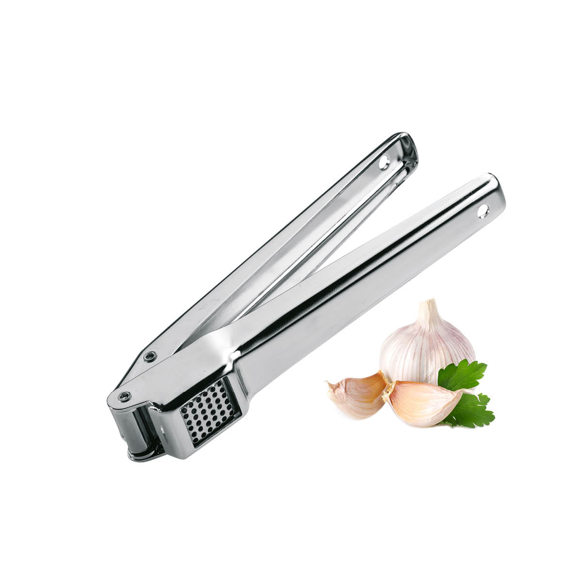 Spremiaglio AGLIO 16.5 cm x 2.8 cm x 4.9 cm Argento Gefu
