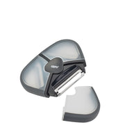 Pelapatate Universale 3 in 1 SPIN 10x10.5x3 cm Grigio Trasparente Gefu