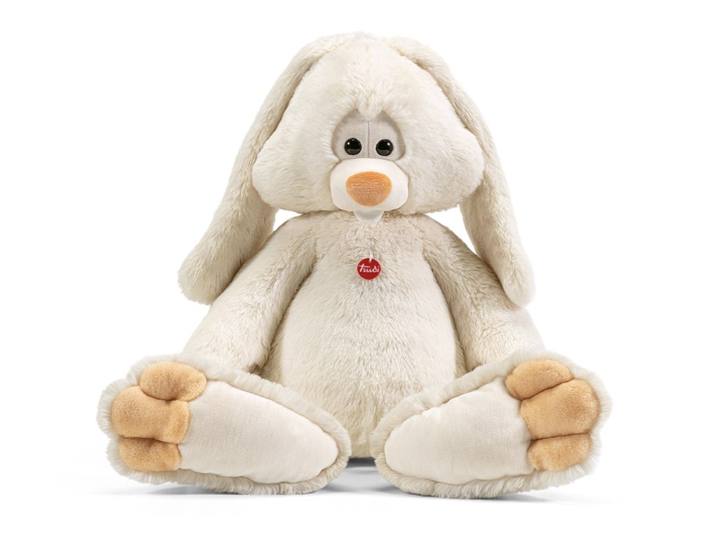 Peluche Coniglio Virgilio taglia MAXI JUMBO TRUDI - immagine 1