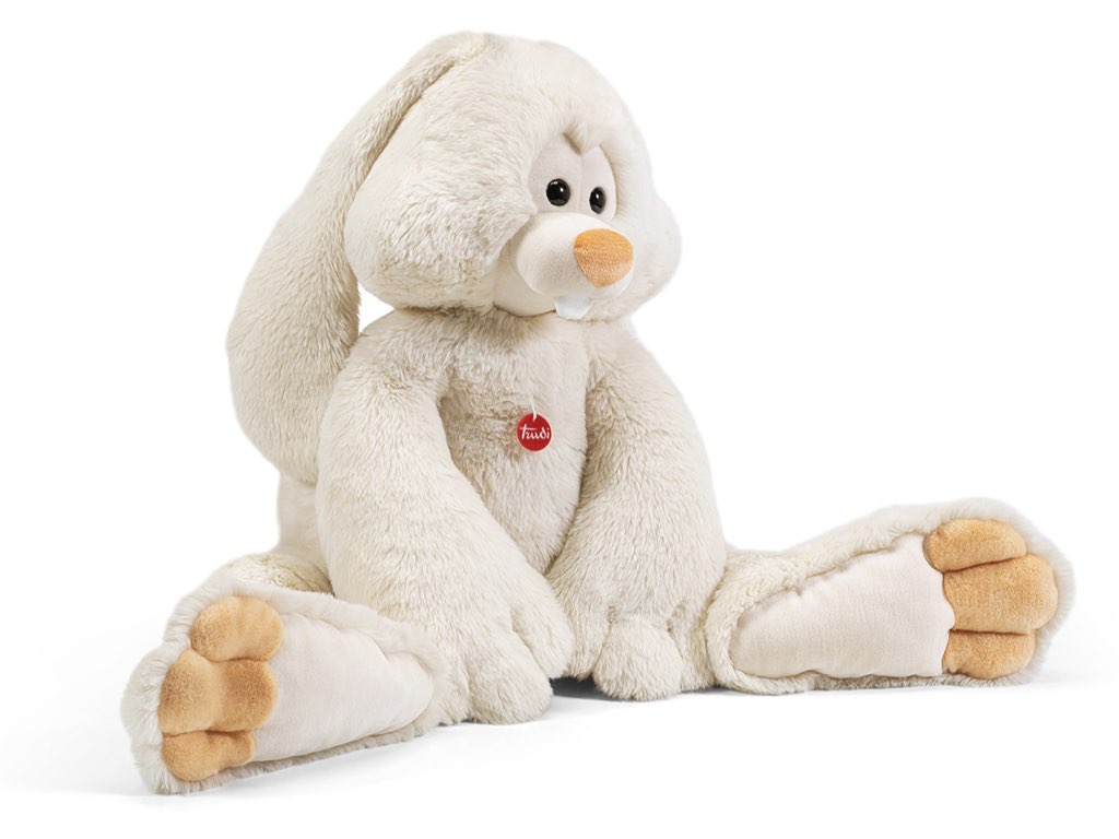 Peluche Coniglio Virgilio taglia MAXI JUMBO TRUDI - immagine 2