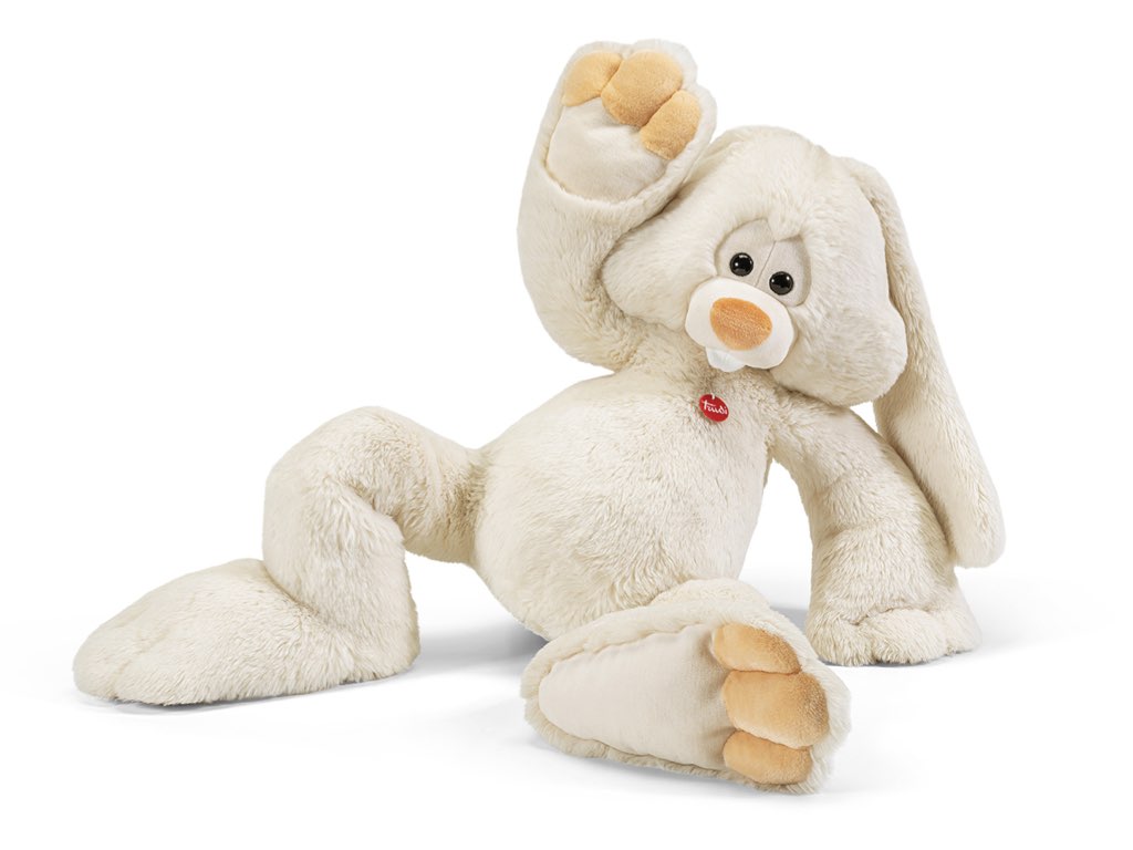 Peluche Coniglio Virgilio taglia MAXI JUMBO TRUDI - immagine 3