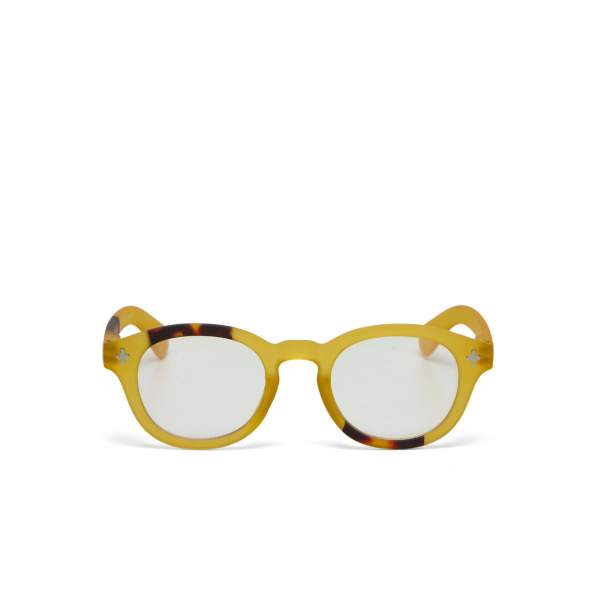 Occhiali da Lettura Anti Luce Blu Milano Giallo Havana +2,50 OKKIA - immagine 6