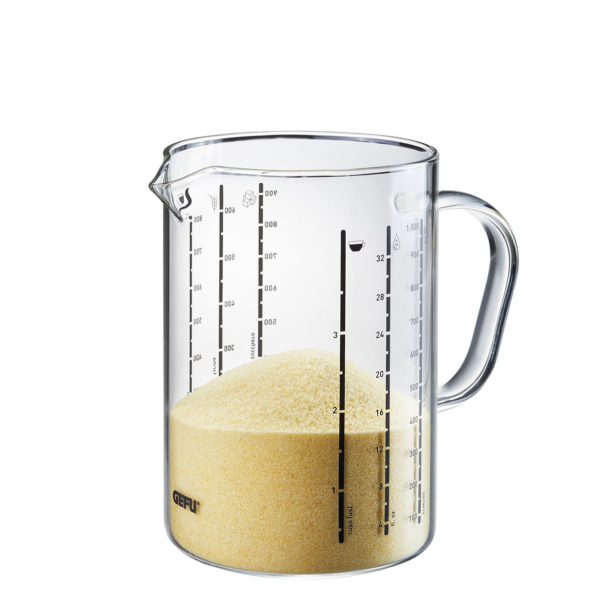 Brocca graduata METI 1000 ml Trasparente Gefu