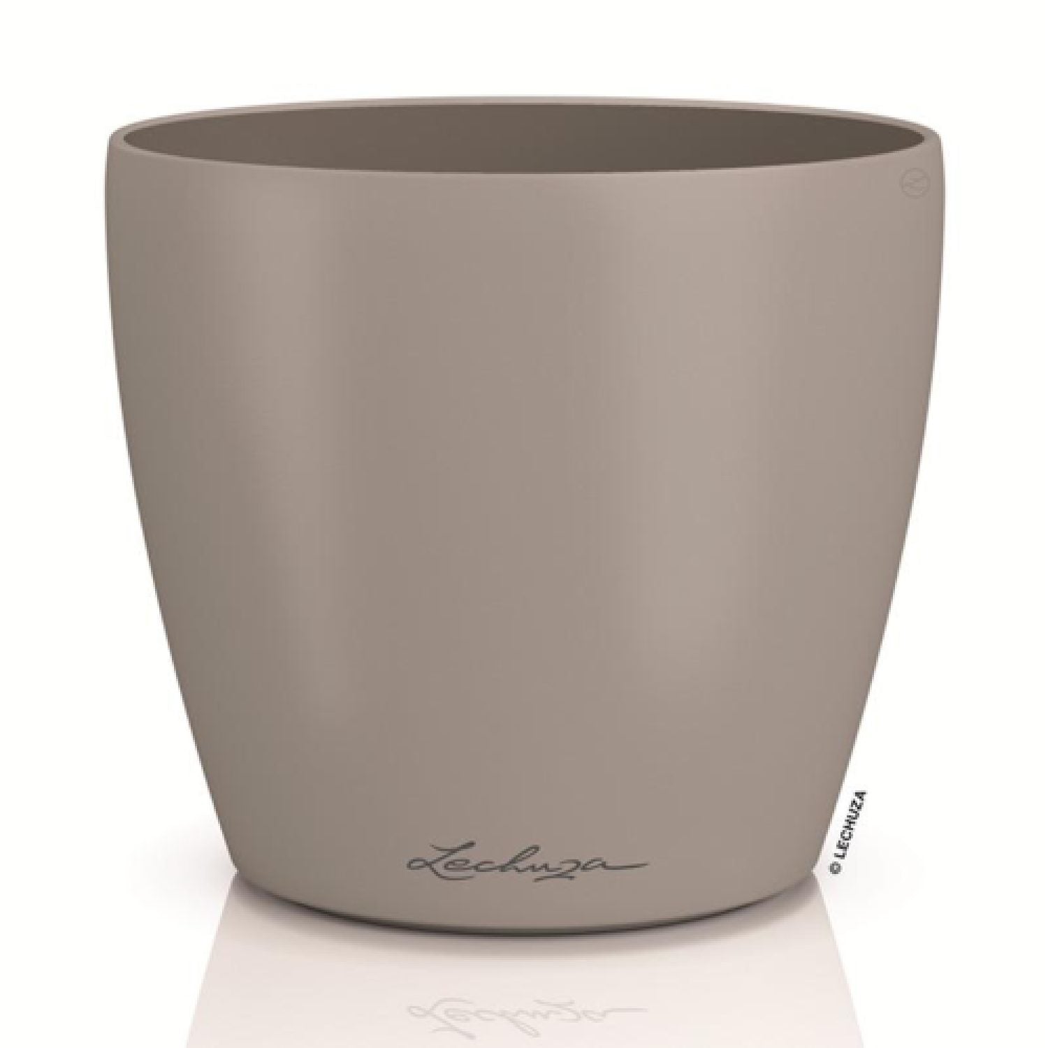 Vaso Classico Color Deco 18 D19 H17 Cm Beige Sabbia Lechuza