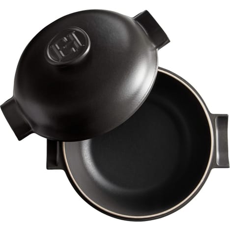 COCOTTE TONDA DELIZIA IN CERAMICA 4 LITRI COLOR ARDESIA