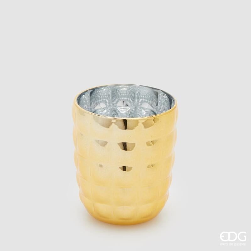 Portacandela Shine Tumbler H.9,6 D.8 Oro