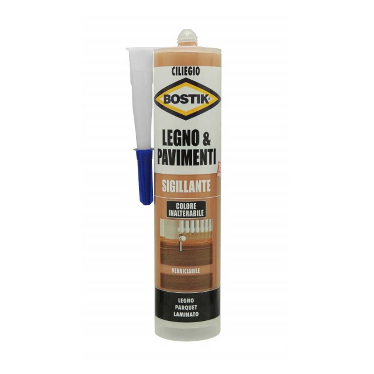 SILICONE SIGILLANTE PER LEGNO E PAVIMENTI 300ML COLOR CILIEGIO