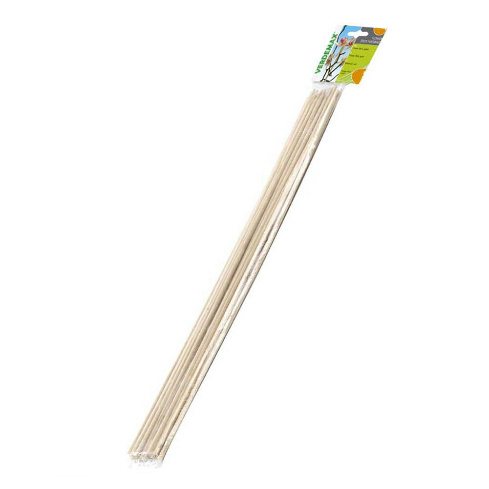 TUTORI IN BAMBU NATURALE FLOWER STICK 16PZ 50 CM NATURALE