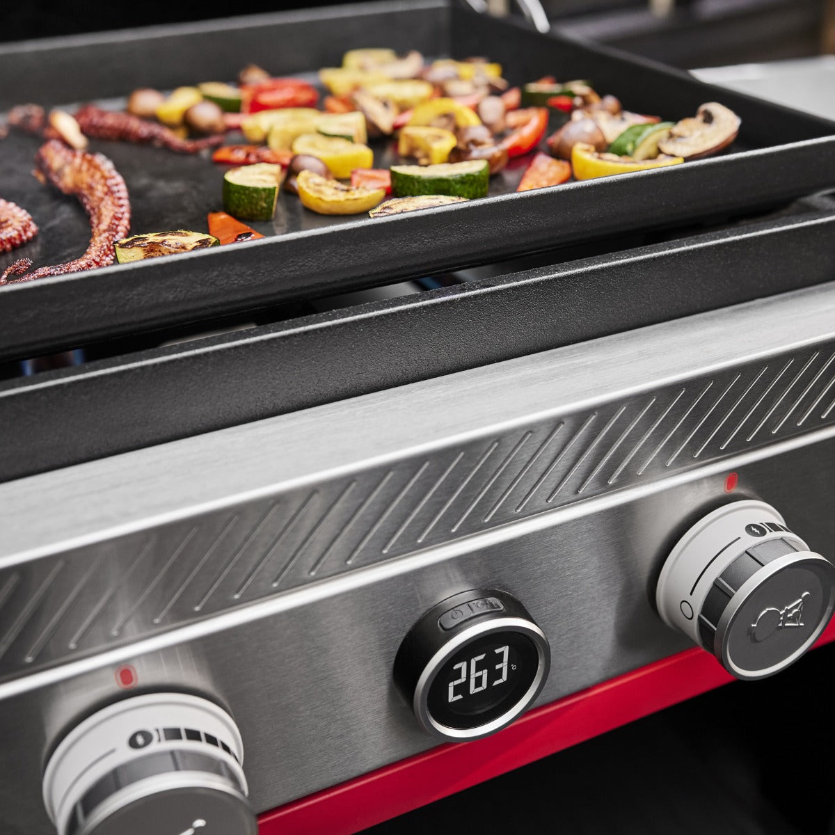 BBQ PIASTRA A GAS PORTATILE PREMIUM SLATE GPD DA 76 CM