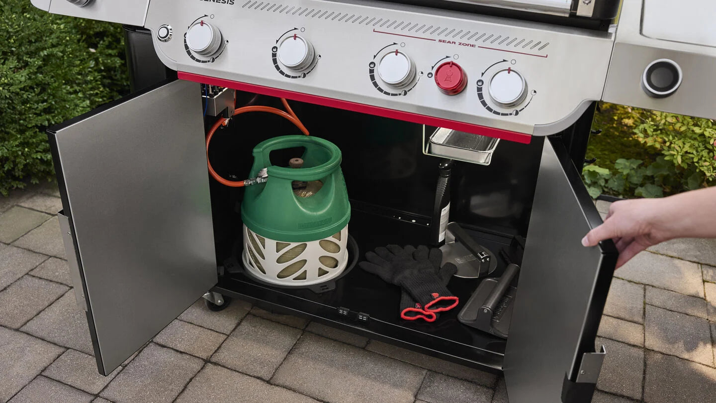Barbecue a Gas Intelligente Genesis EPX-435W Nero Weber