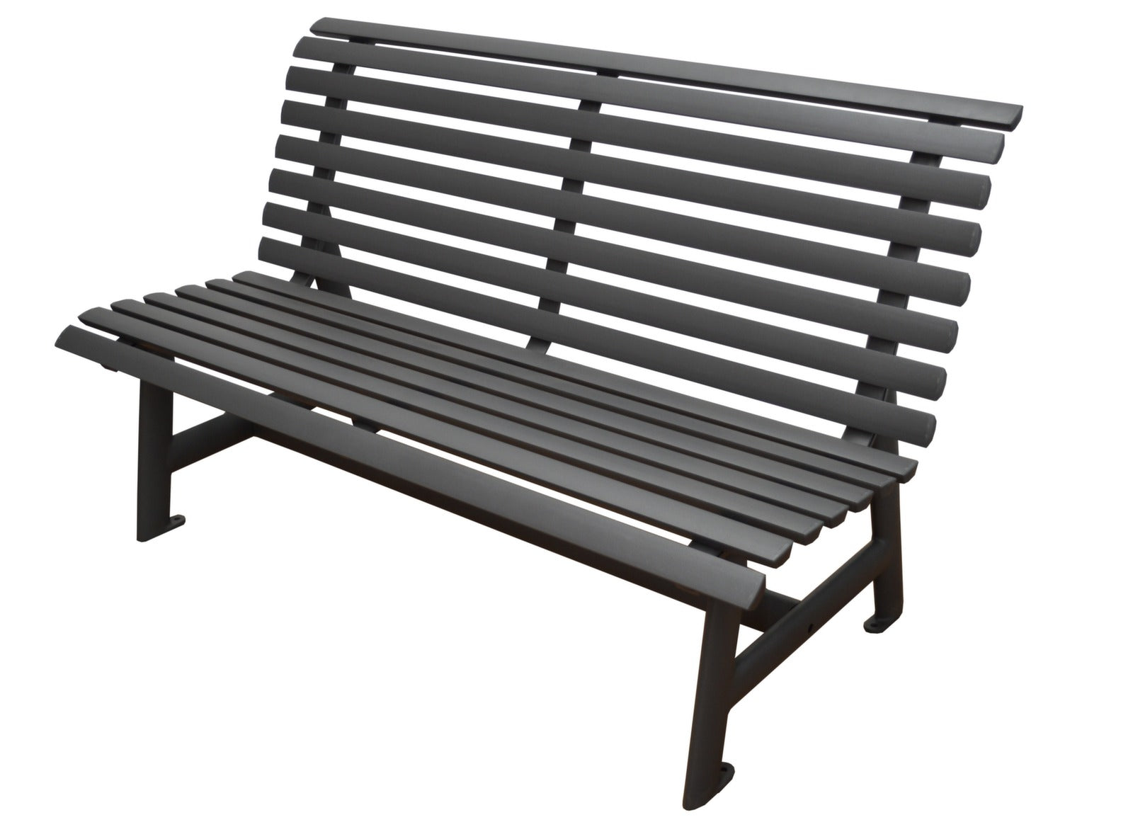 PANCHINA SQUARE GRIGIA 150CM
