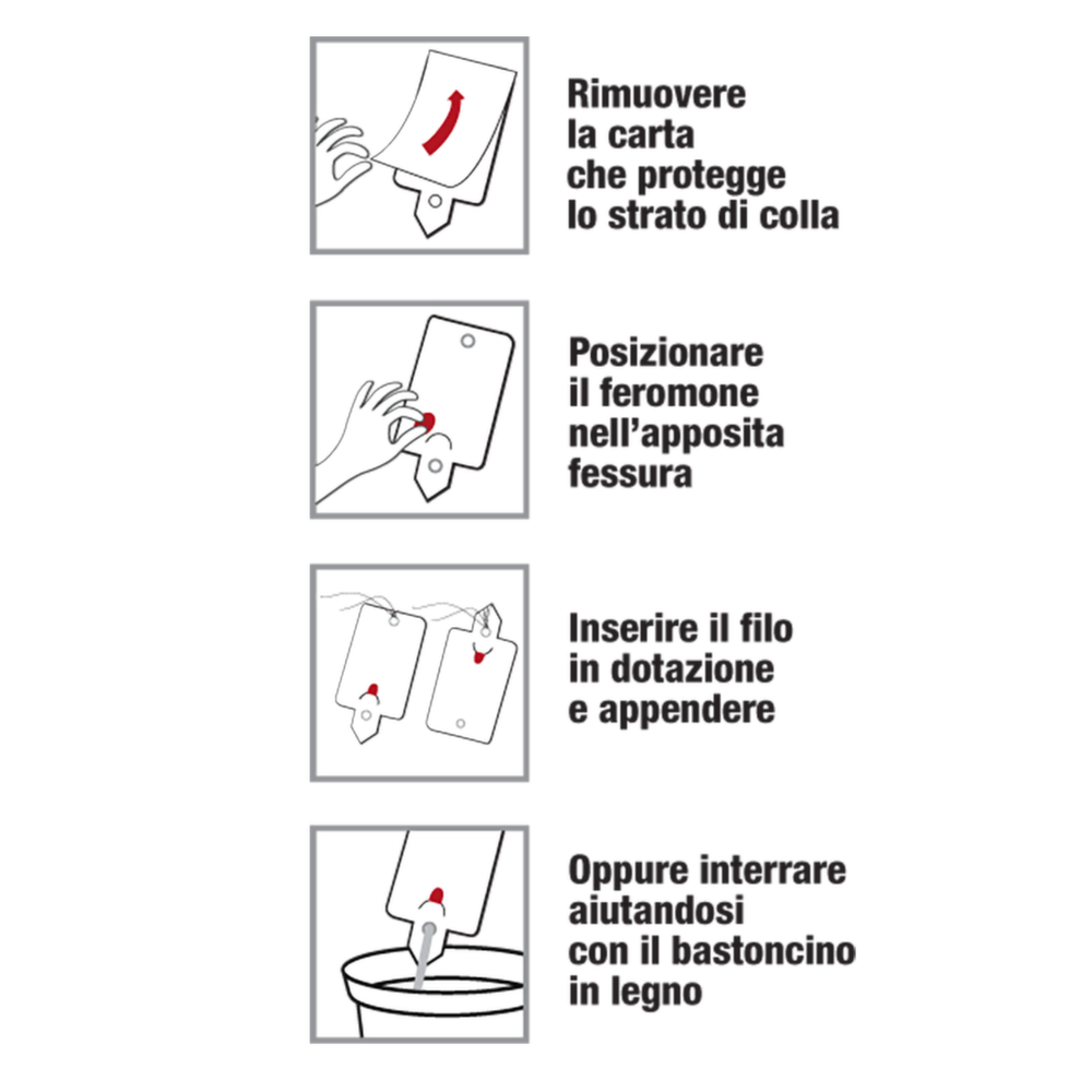 TRAPPOLA PIRALIDE DEL BOSSO 1PZ