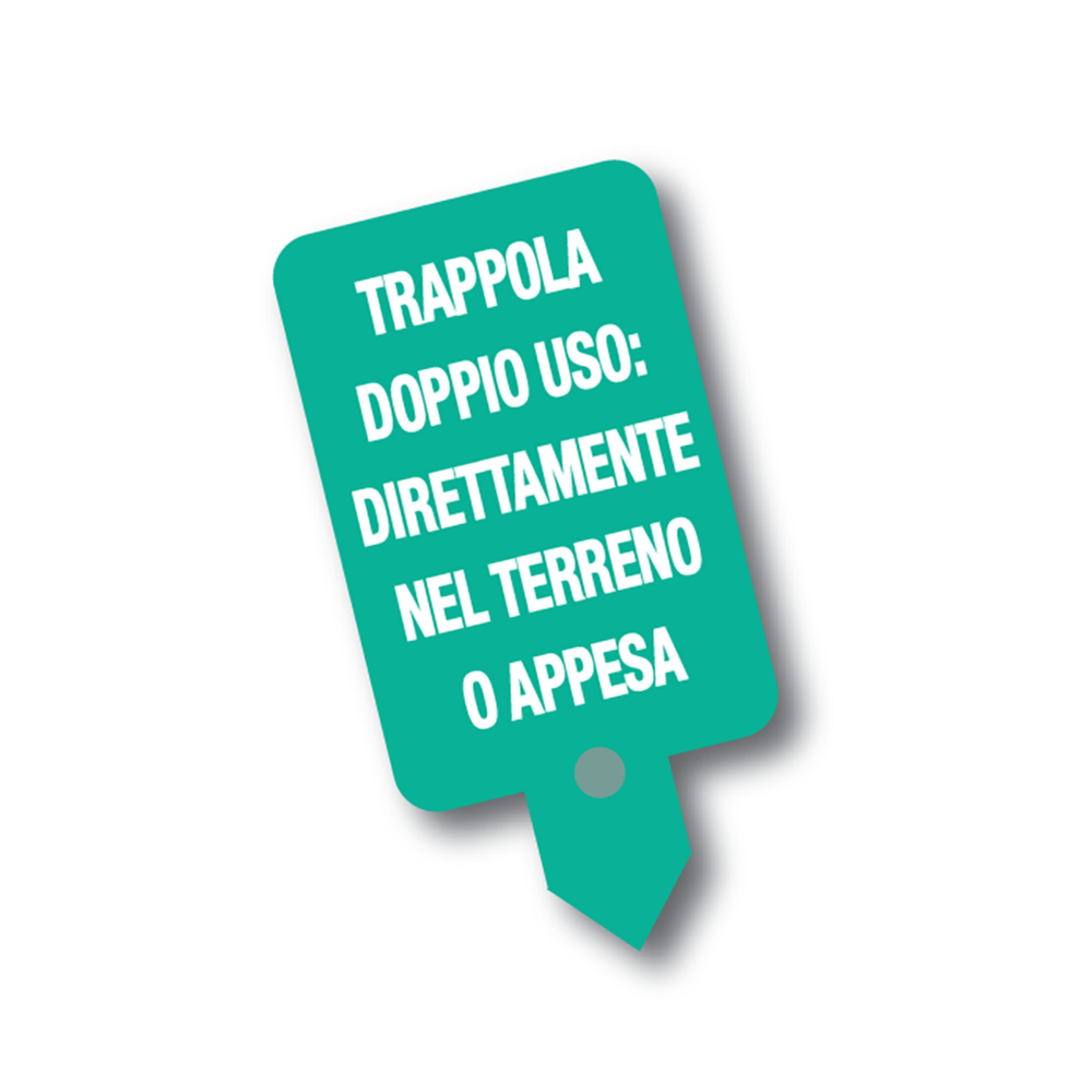 TRAPPOLA CROMOTROPICA PER FARFALLINA GERANIO