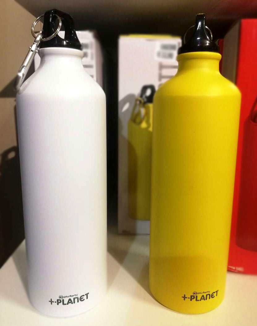 BORRACCIA +PLANET BOTTLE IN ALLUMINIO COLORI A SCELTA 800 ML PIU' FORTY