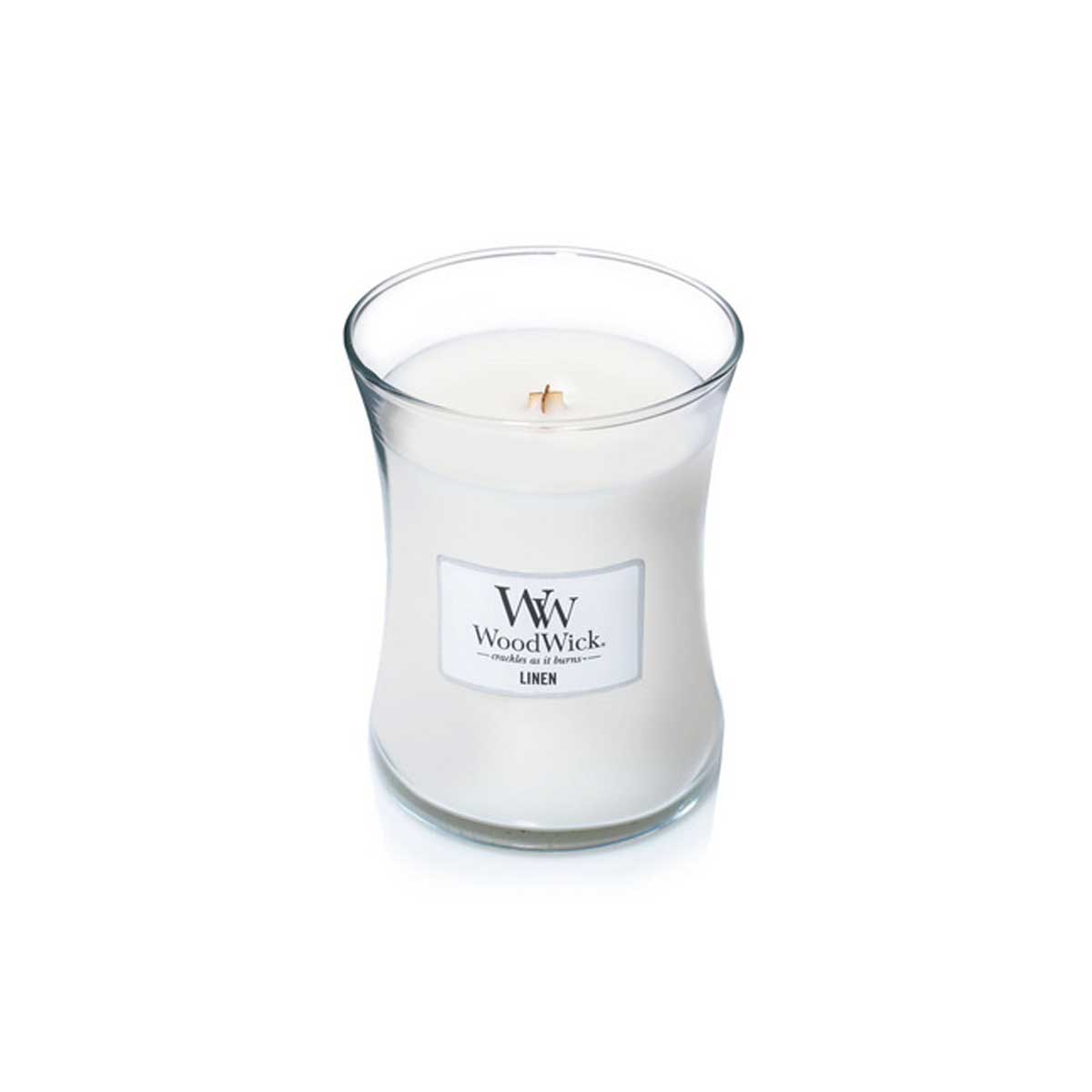 CANDELA CLESSIDRA MEDIA MEDIUM JAR LINEN