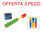 OFFERTA 3 PZ TUBO SPARA ACQUA 44,5 CM COLORI ASSORTITI