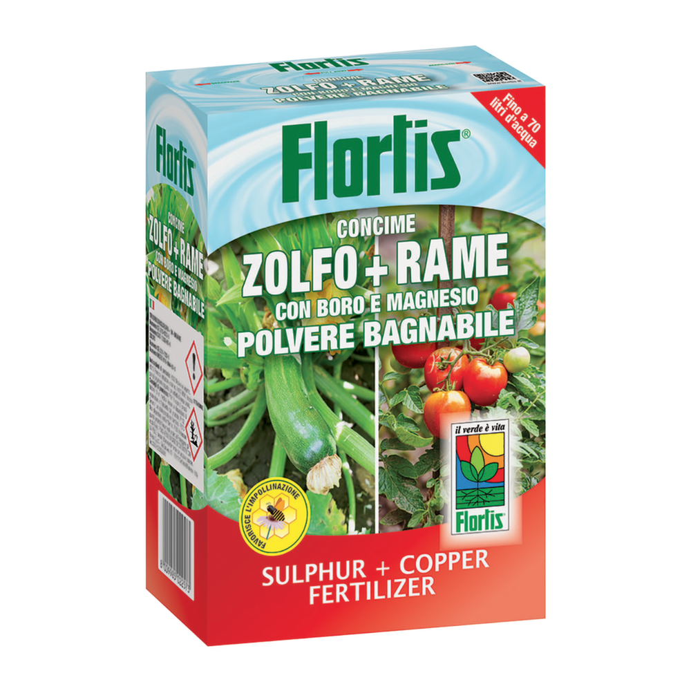 ZOLFO E RAME CONCIME POLVERE BAGNABILE 250 G