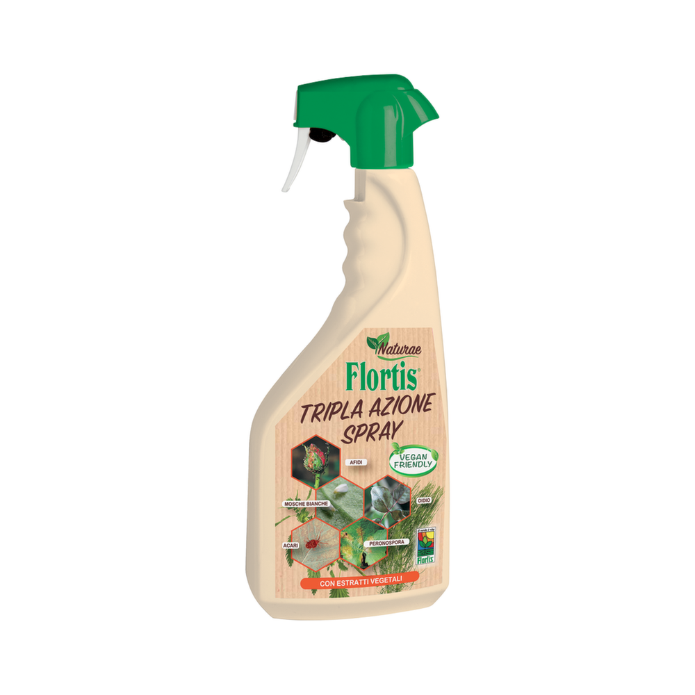 NATURAE TRIPLA AZIONE CONTRO INSETTI E MALATTIE PRONTO ALL'USO 1000 ML