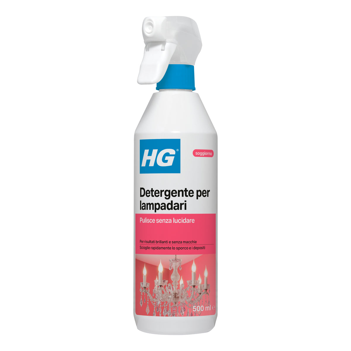 Nettoyant en spray HG pour lustres 500 ml