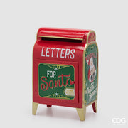 Decoro Cassetta Posta 24x17x37 cm Rosso Verde EDG