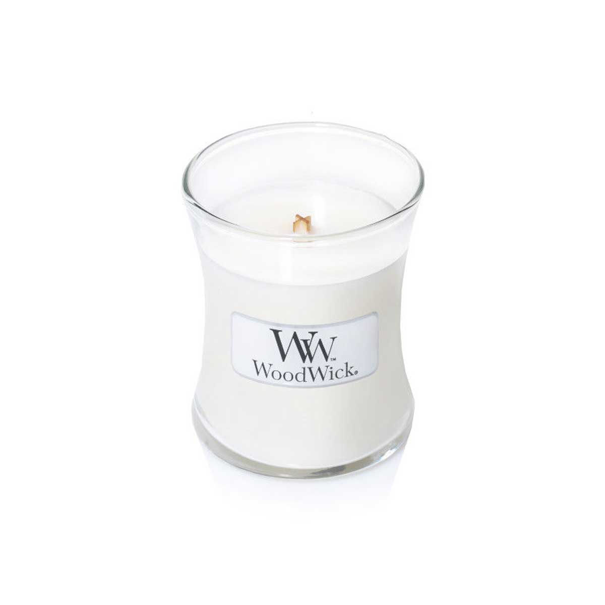 CANDELA CLESSIDRA PICCOLA MINI JAR LINEN